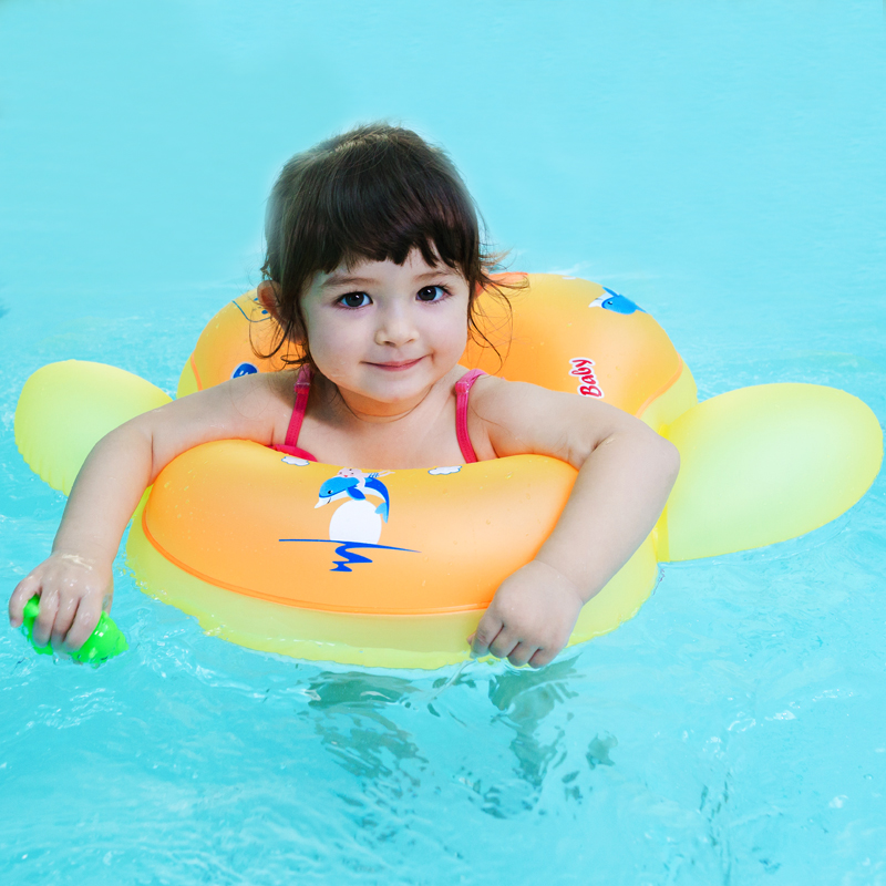 Baby Swimming Floater - Aufblasbarer Baby-Schwimmring für die Achseln, Strand-