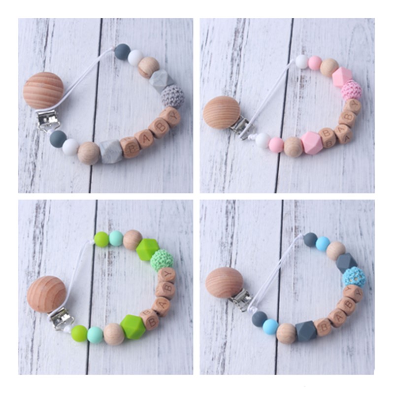 Baby Pacifier Clip - Neue Baby Schnuller Clips Personalisierte Name