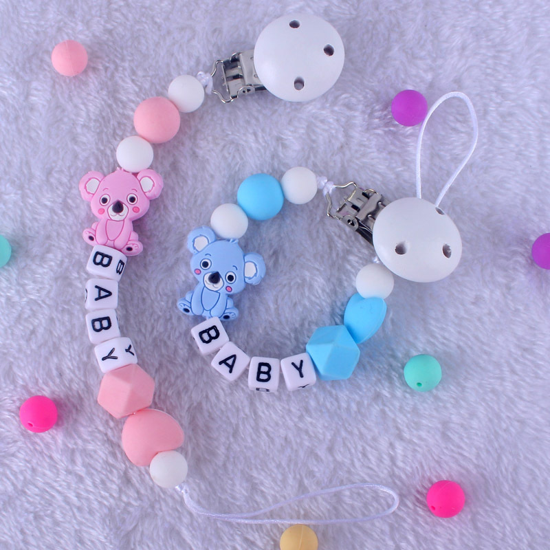 Baby Pacifier Clip - Ins Baby personal isierte Name Schnuller