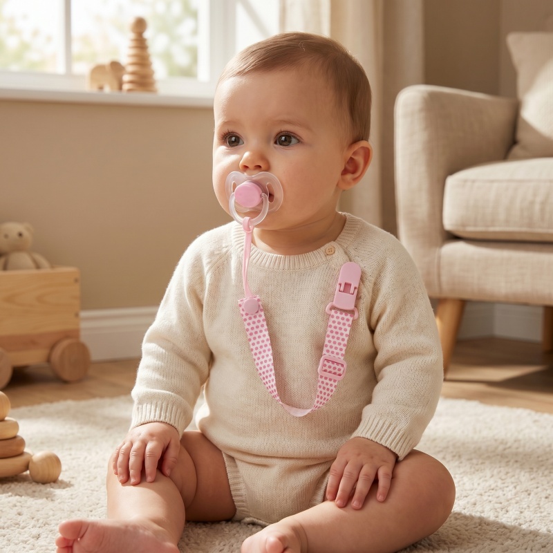 Feste Knopf-Schnullerketten mi – Baby Pacifier Clip Bewertung und Preis