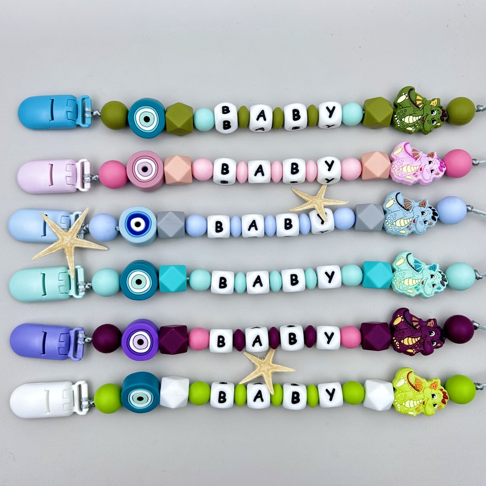 Benutzerdefinierte Englisch Ru – Baby Pacifier Clip Bewertung und Preis