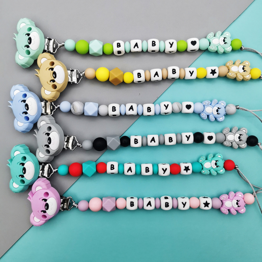 Benutzerdefinierte Englisch Ru – Baby Pacifier Clip Bewertung und Preis