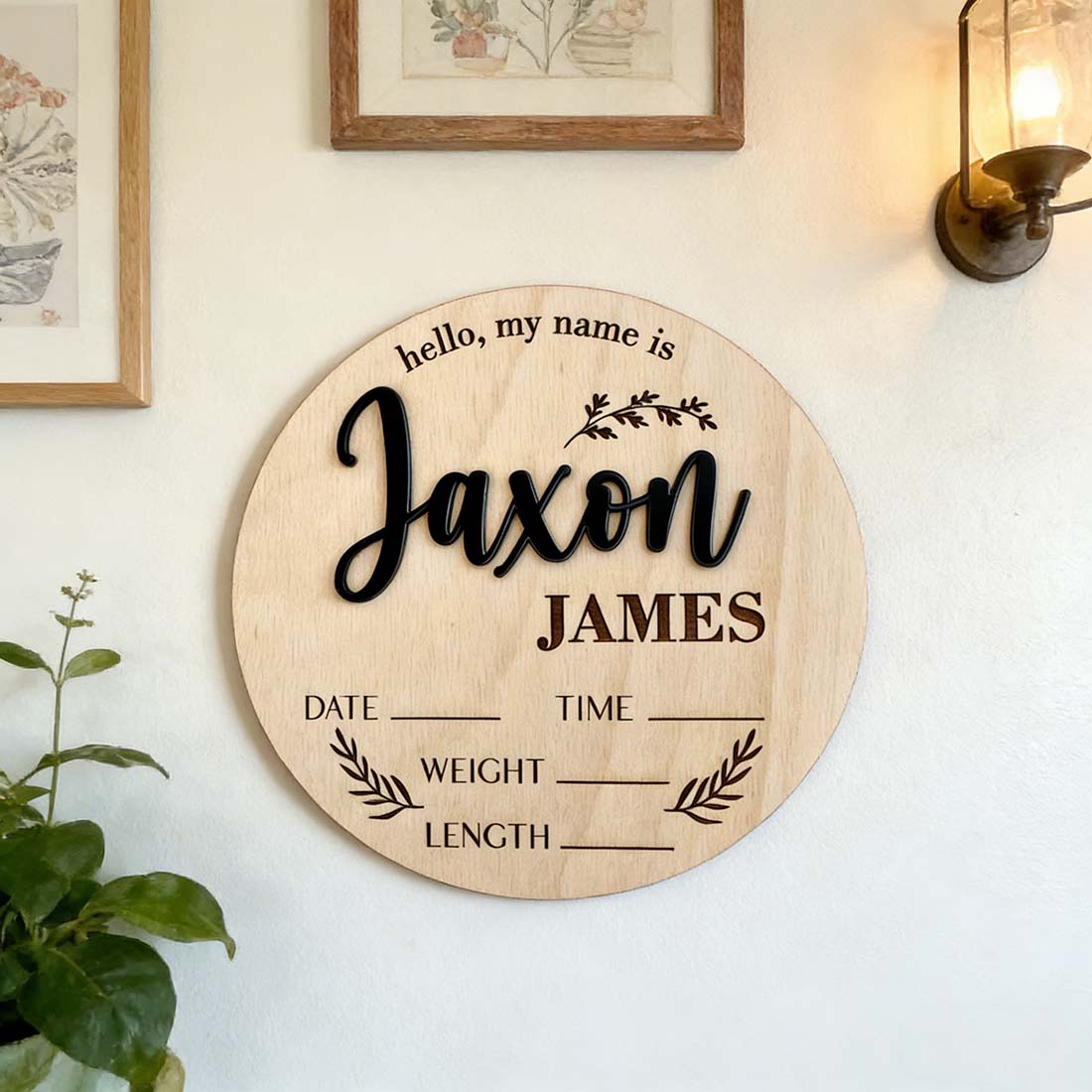1 Stück personalisiertes Baby- – Baby Products Decoration Bewertung und Preis