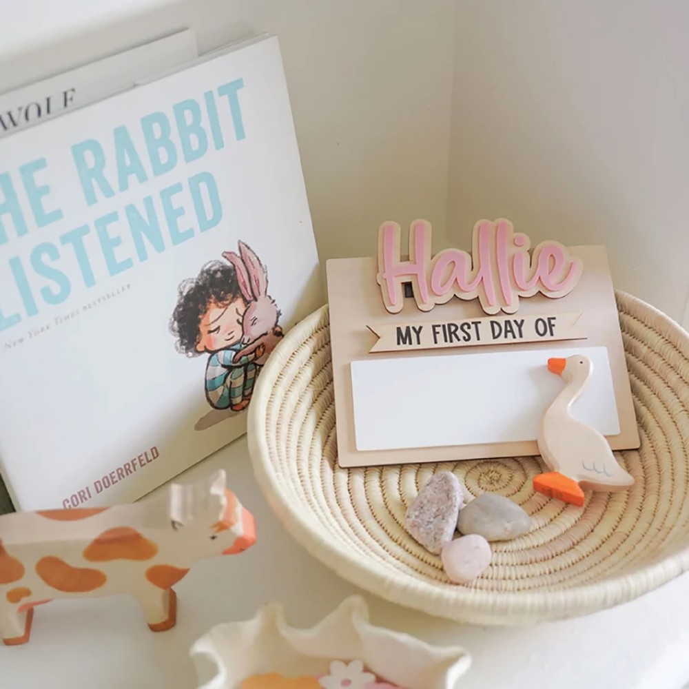 1 Stück personalisierte Holz-N – Baby Products Decoration Bewertung und Preis