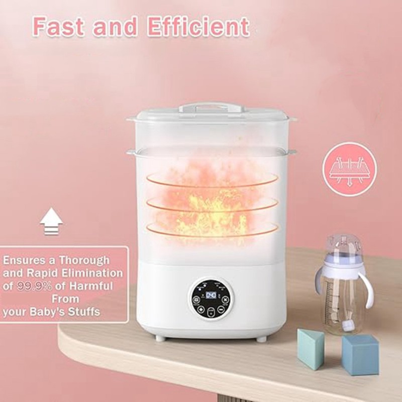 M04K Elektrischer Dampf-Babyfl – Baby Bottle Sterilizer Bewertung und Preis