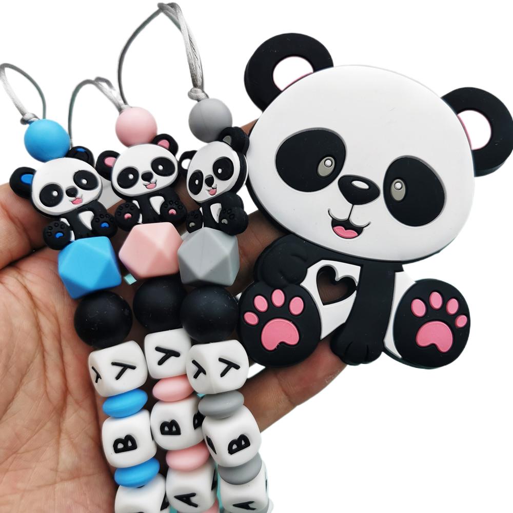 Panda Angepasst Englisch Silik – Baby Pacifier Clip Bewertung und Preis