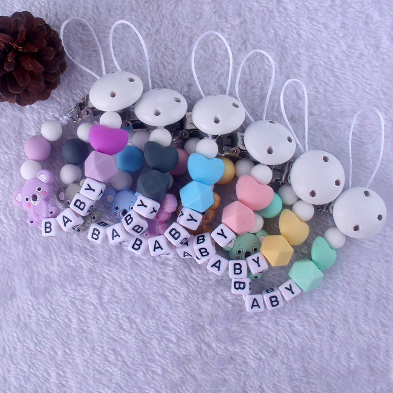 Ins Baby personal isierte Name – Baby Pacifier Clip Bewertung und Preis