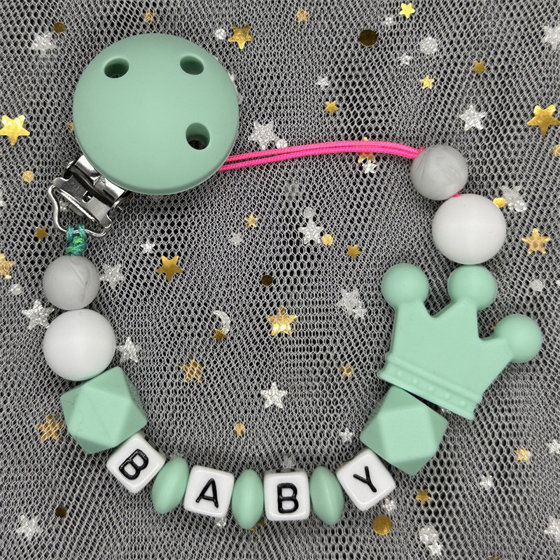 Benutzerdefinierte Name Siliko – Baby Pacifier Clip Bewertung und Preis